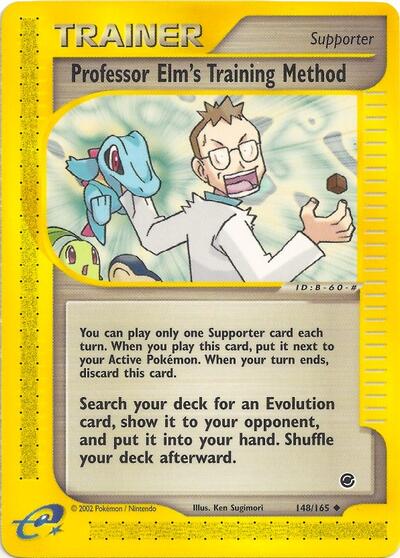 EX: Professor Elm's Training Method