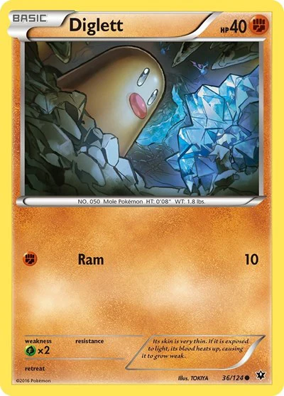 FCO: Diglett (Reverse Holofoil)