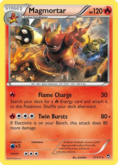 FFI: Magmortar (Reverse Holofoil)