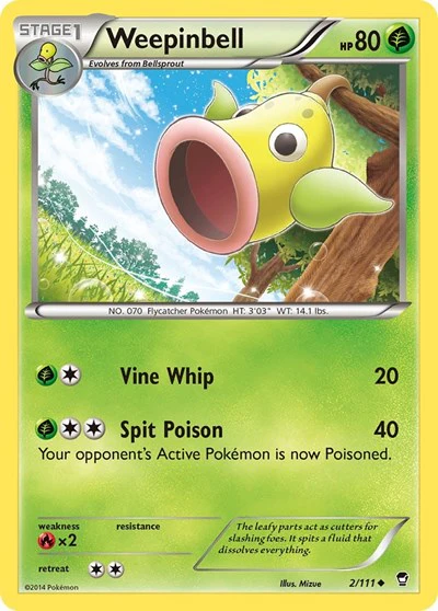 FFI: Weepinbell (Reverse Holofoil)