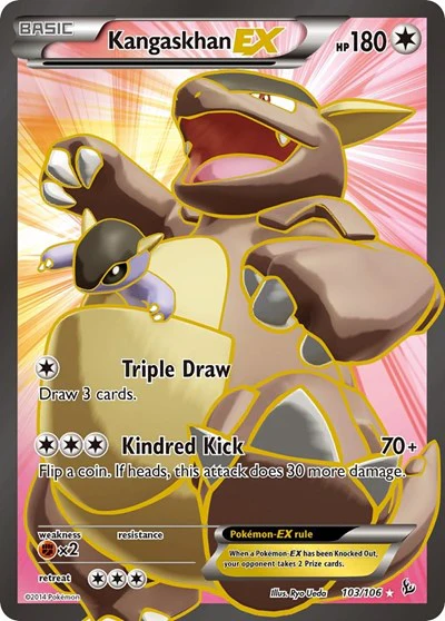FLF: Kangaskhan EX (103 Full Art) (Holofoil)