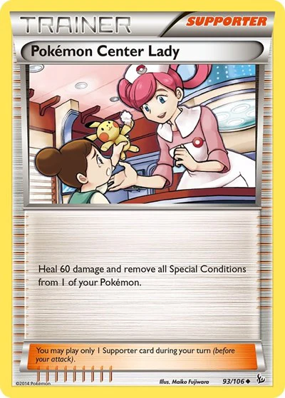 FLF: Pokemon Center Lady (Reverse Holofoil)