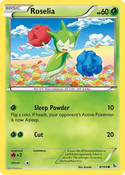 FLF: Roselia (Reverse Holofoil)