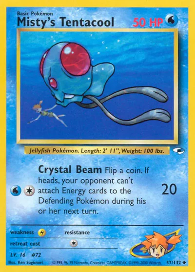 G1: Misty's Tentacool (57) (Unlimited)