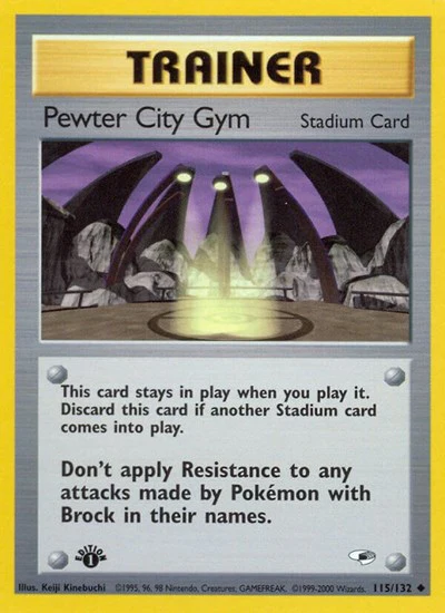 G1: Pewter City Gym (Unlimited)