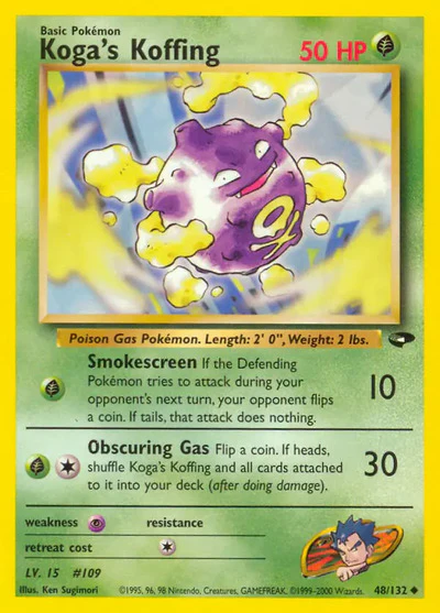 G2: Koga's Koffing (48) (Unlimited)