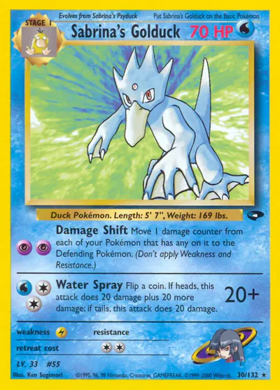G2: Sabrina's Golduck (Unlimited)