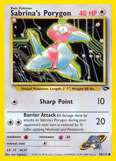 G2: Sabrina's Porygon (Unlimited)