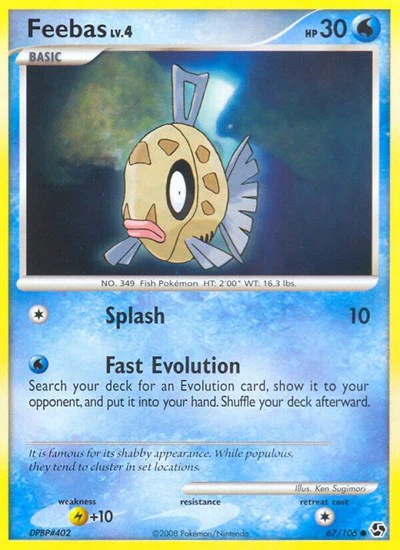 GE: Feebas (Reverse Holofoil)