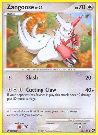 GE: Zangoose
