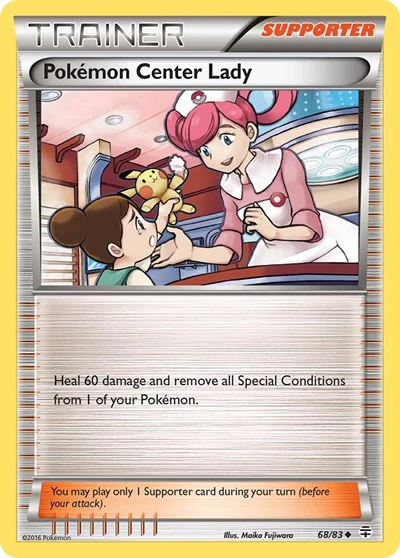 GEN: Pokemon Center Lady (Reverse Holofoil)
