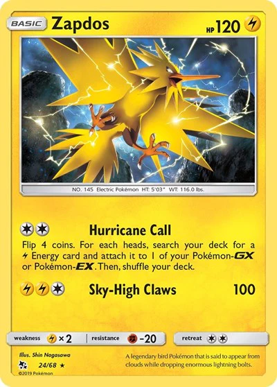 HIF: Zapdos (Reverse Holofoil)