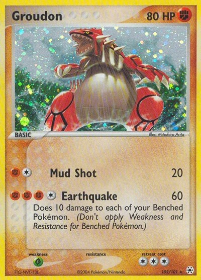 HL: Groudon (Holofoil)
