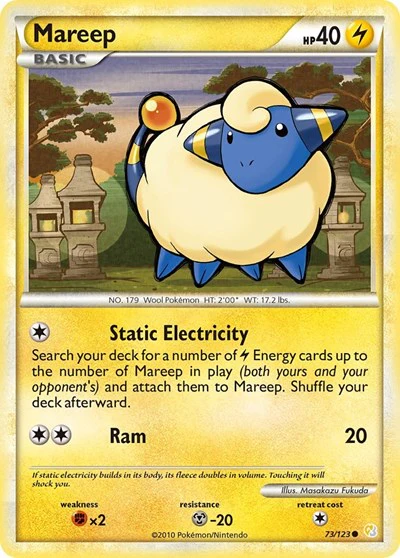 HS: Mareep (Reverse Holofoil)