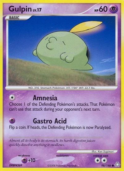 LA: Gulpin (Reverse Holofoil)