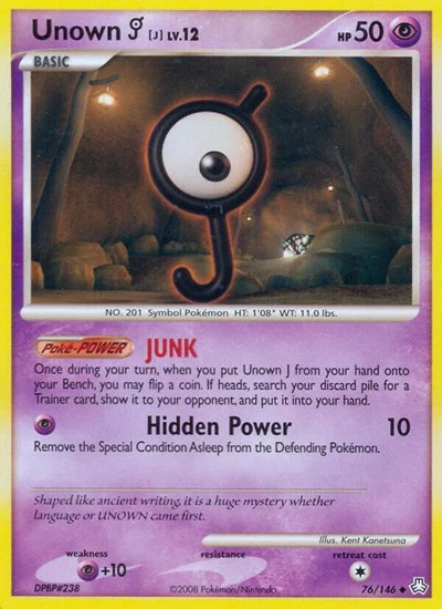 LA: Unown (J)