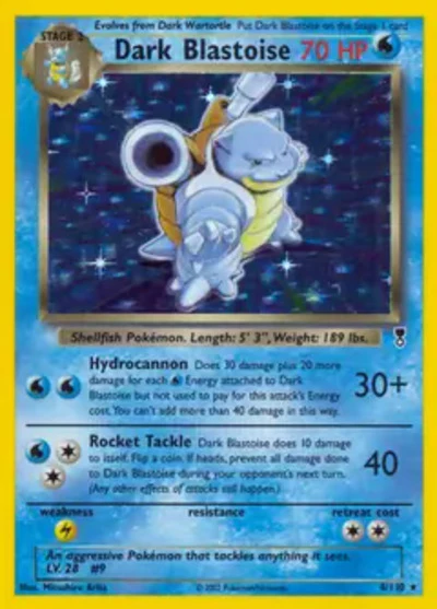 LC: Dark Blastoise (Reverse Holofoil)