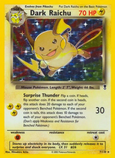 LC: Dark Raichu (Holofoil)