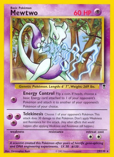 LC: Mewtwo (Reverse Holofoil)