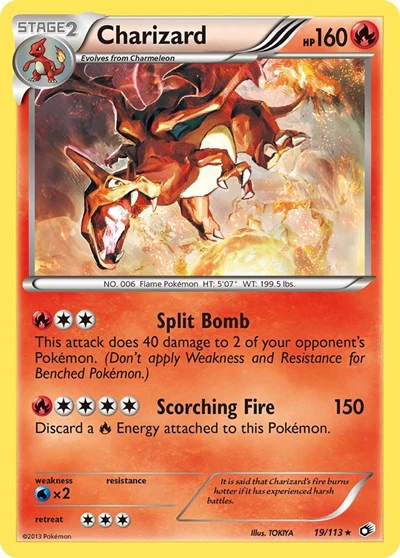 LTR: Charizard (Reverse Holofoil)