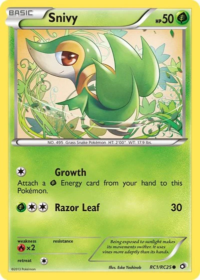 LTR: Snivy (Holofoil)