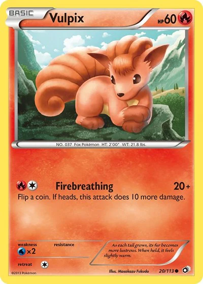 LTR: Vulpix (Reverse Holofoil)
