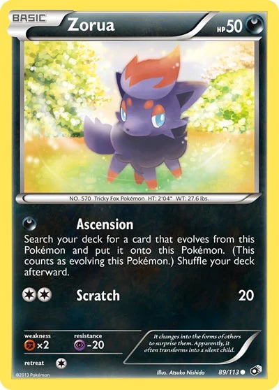 LTR: Zorua (Reverse Holofoil)