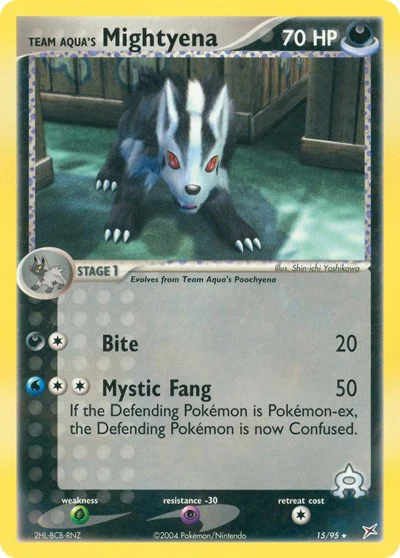 MA: Team Aqua's Mightyena - 15/95