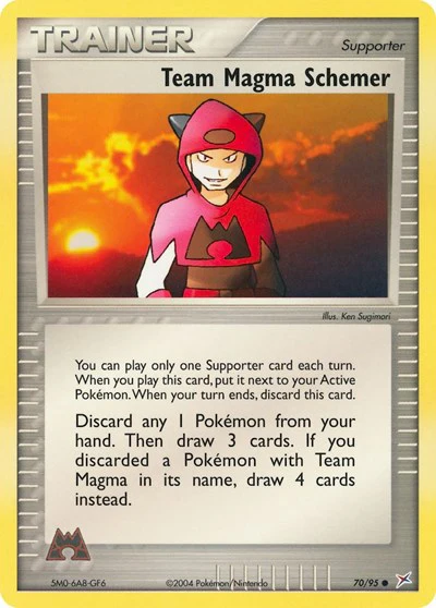 MA: Team Magma Schemer (Reverse Holofoil)