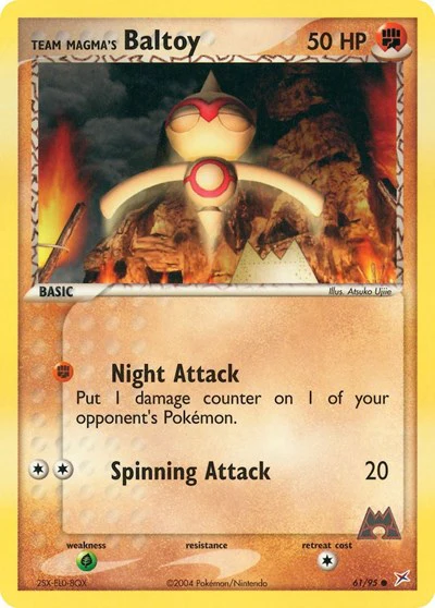 MA: Team Magma's Baltoy - 61/95