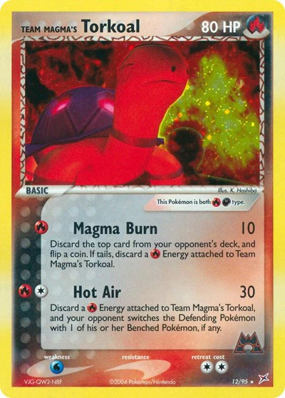 MA: Team Magma's Torkoal (Holofoil)