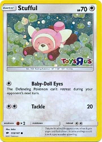 MCAP: Stufful - 110/147 (Toys R Us) (Holofoil)
