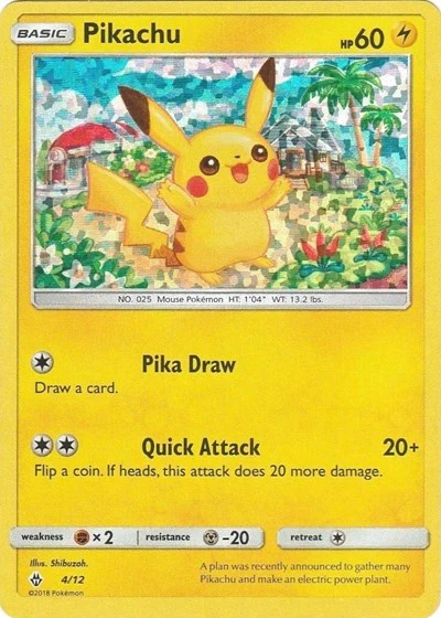 MCD18: Pikachu - 4/12 (Holofoil)