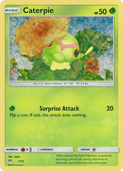 MCD19: Caterpie - 1/12 (Holofoil)