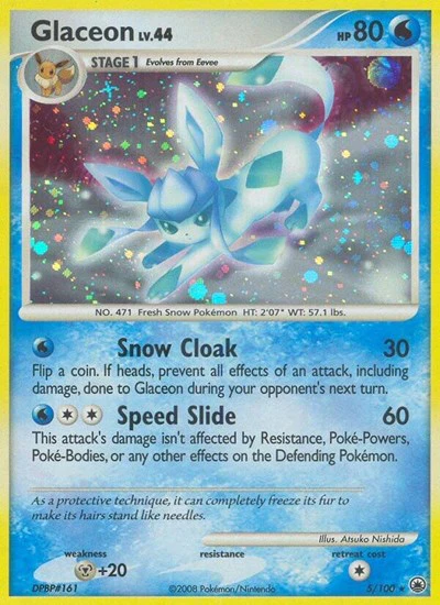 MD: Glaceon (5) (Reverse Holofoil)
