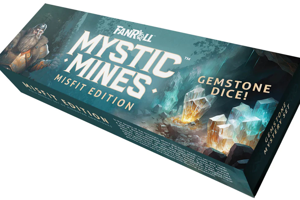 Mystic Mines Misfit Gemstones Dice Set