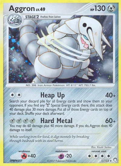MT: Aggron (Holofoil)