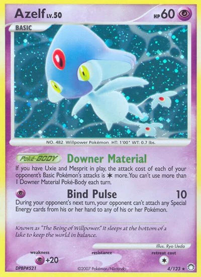 MT: Azelf (Reverse Holofoil)