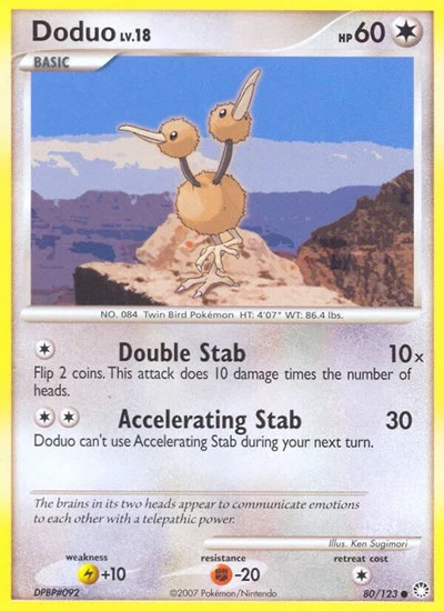 MT: Doduo (Reverse Holofoil)