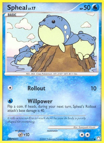 MT: Spheal (Reverse Holofoil)