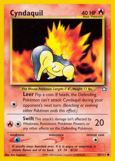 N1: Cyndaquil (56) (Unlimited)
