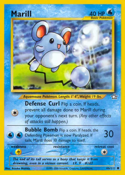 N1: Marill (Unlimited)