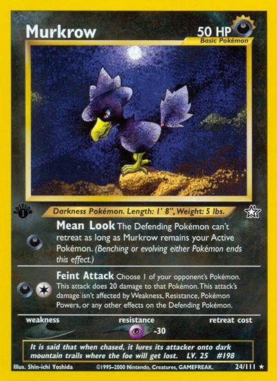 N1: Murkrow (1st Edition)