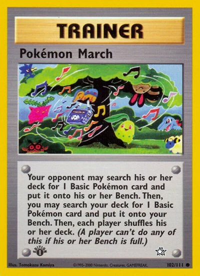 N1: Pokemon March (1st Edition)