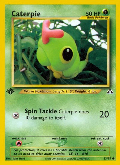 N2: Caterpie (1st Edition)