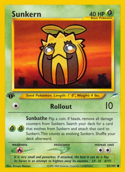 N4: Sunkern (1st Edition)