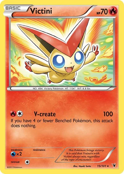 NVI: Victini (15) (Reverse Holofoil)
