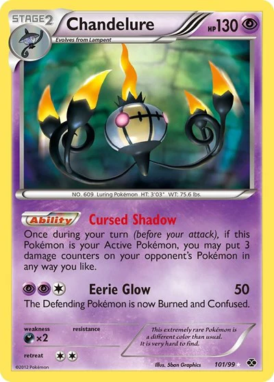 NXD: Chandelure (Secret) (Holofoil)