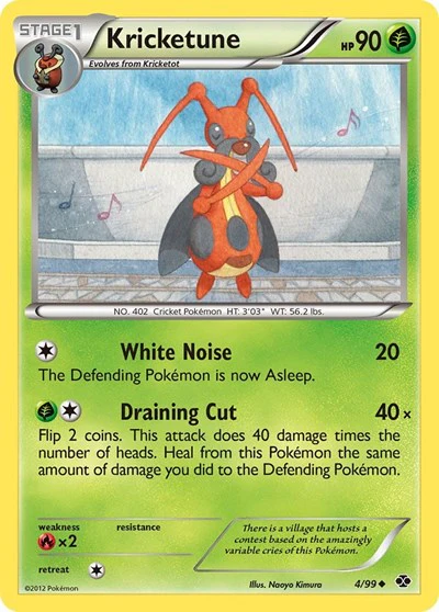 NXD: Kricketune (Reverse Holofoil)