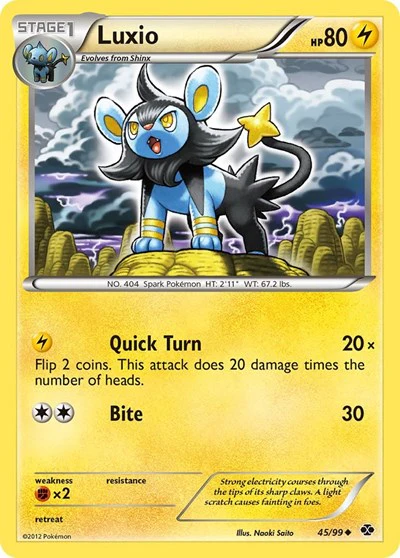 NXD: Luxio (45) (Reverse Holofoil)